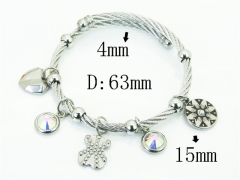 HY Wholesale Bangles Jewelry Stainless Steel 316L Fashion Bangle-HY02B0126HLX