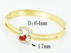 HY Wholesale Bangles Jewelry Stainless Steel 316L Fashion Bangle-HY80B2198HDD