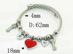 HY Wholesale Bangles Jewelry Stainless Steel 316L Fashion Bangle-HY38B0969HEE