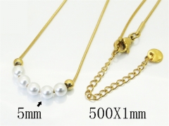 HY Wholesale Stainless Steel 316L Jewelry Hot sale Necklaces-HY25N0210HIL