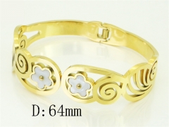 HY Wholesale Bangles Jewelry Stainless Steel 316L Fashion Bangle-HY04B0053HLZ