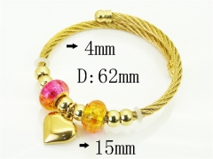 HY Wholesale Bangles Jewelry Stainless Steel 316L Fashion Bangle-HY38B0973HIE