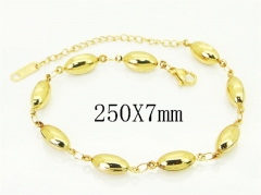 HY Wholesale Bracelets 316L Stainless Steel Jewelry Bracelets-HY80B2221DOL