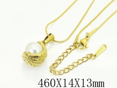 HY Wholesale Stainless Steel 316L Jewelry Hot sale Necklaces-HY48N0148ZML