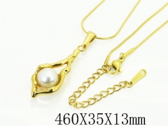 HY Wholesale Stainless Steel 316L Jewelry Hot sale Necklaces-HY48N0138BML