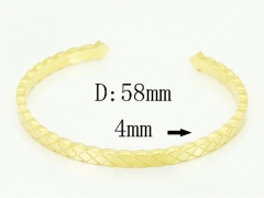 HY Wholesale Bangles Jewelry Stainless Steel 316L Fashion Bangle-HY04B0120HJS