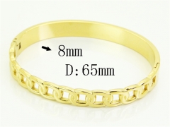 HY Wholesale Bangles Jewelry Stainless Steel 316L Fashion Bangle-HY30B0239HID