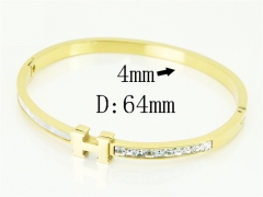 HY Wholesale Bangles Jewelry Stainless Steel 316L Fashion Bangle-HY04B0072HLE