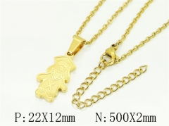 HY Wholesale Stainless Steel 316L Jewelry Hot sale Necklaces-HY56N0116OW