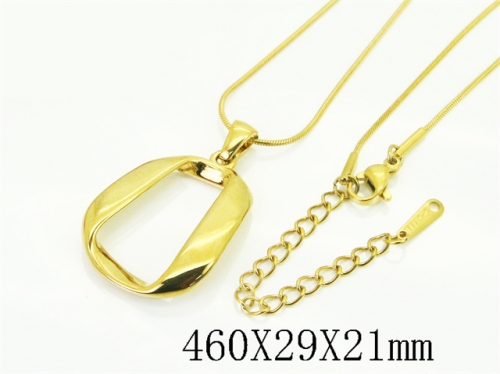 HY Wholesale Stainless Steel 316L Jewelry Hot sale Necklaces-HY48N0120MU