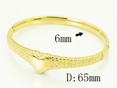 HY Wholesale Bangles Jewelry Stainless Steel 316L Fashion Bangle-HY04B0081HLW