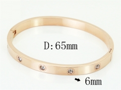 HY Wholesale Bangles Jewelry Stainless Steel 316L Fashion Bangle-HY80B2204NX