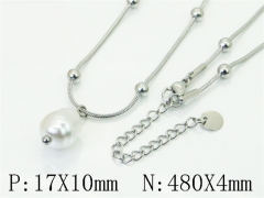 HY Wholesale Stainless Steel 316L Jewelry Hot sale Necklaces-HY30N0134MZ