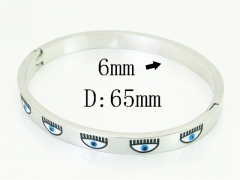 HY Wholesale Bangles Jewelry Stainless Steel 316L Fashion Bangle-HY94B0250HJW