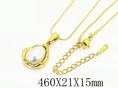 HY Wholesale Stainless Steel 316L Jewelry Hot sale Necklaces-HY48N0135FML