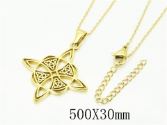 HY Wholesale Stainless Steel 316L Jewelry Hot sale Necklaces-HY30N0336NF