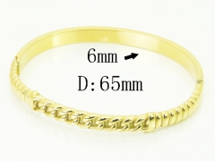 HY Wholesale Bangles Jewelry Stainless Steel 316L Fashion Bangle-HY04B0047HLQ