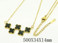 HY Wholesale Stainless Steel 316L Jewelry Hot sale Necklaces-HY19N0674OR