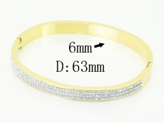 HY Wholesale Bangles Jewelry Stainless Steel 316L Fashion Bangle-HY04B0037HKX