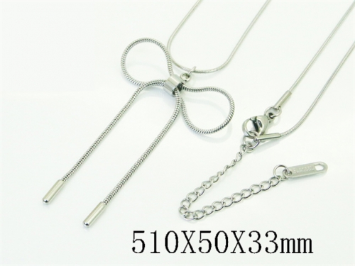 HY Wholesale Stainless Steel 316L Jewelry Hot sale Necklaces-HY59N0123CLL