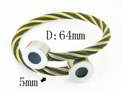 HY Wholesale Bangles Jewelry Stainless Steel 316L Fashion Bangle-HY38B1006HJX