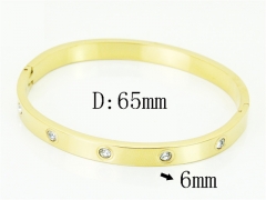 HY Wholesale Bangles Jewelry Stainless Steel 316L Fashion Bangle-HY80B2203NC