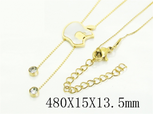 HY Wholesale Stainless Steel 316L Jewelry Hot sale Necklaces-HY49N0036ZKL