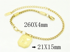 HY Wholesale Bracelets 316L Stainless Steel Jewelry Bracelets-HY80B2217MX