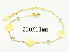 HY Wholesale Bracelets 316L Stainless Steel Jewelry Bracelets-HY19B1443PD