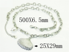 HY Wholesale Stainless Steel 316L Jewelry Hot sale Necklaces-HY30N0137OV