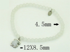 HY Wholesale Bracelets 316L Stainless Steel Jewelry Bracelets-HY21B0675HHQ