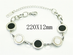 HY Wholesale Bracelets 316L Stainless Steel Jewelry Bracelets-HY19B1450OW