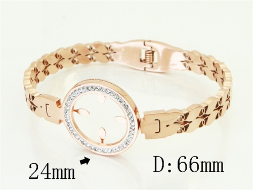 HY Wholesale Bangles Jewelry Stainless Steel 316L Fashion Bangle-HY94B0259HIW