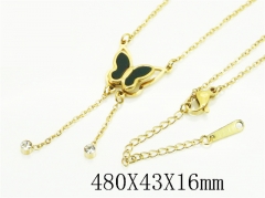 HY Wholesale Stainless Steel 316L Jewelry Hot sale Necklaces-HY19N0668OR