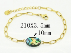 HY Wholesale Bracelets 316L Stainless Steel Jewelry Bracelets-HY25B0416PL