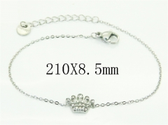 HY Wholesale Bracelets 316L Stainless Steel Jewelry Bracelets-HY25B0443NL