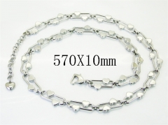 HY Wholesale Stainless Steel 316L Jewelry Hot sale Necklaces-HY61N1141IOL