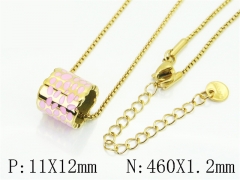 HY Wholesale Stainless Steel 316L Jewelry Hot sale Necklaces-HY25N0222HJD