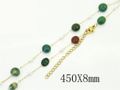 HY Wholesale Stainless Steel 316L Jewelry Hot sale Necklaces-HY53N0175EPL