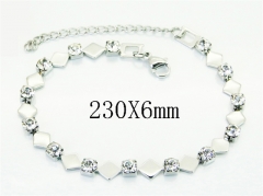 HY Wholesale Bracelets 316L Stainless Steel Jewelry Bracelets-HY61B0624AML