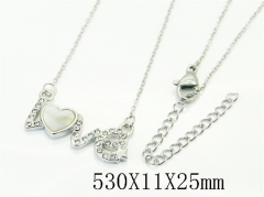 HY Wholesale Stainless Steel 316L Jewelry Hot sale Necklaces-HY30N0379LL