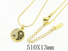 HY Wholesale Stainless Steel 316L Jewelry Hot sale Necklaces-HY59N0131ML