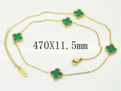 HY Wholesale Stainless Steel 316L Jewelry Hot sale Necklaces-HY30N0149GPL