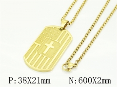 HY Wholesale Stainless Steel 316L Jewelry Hot sale Necklaces-HY49N0021GML