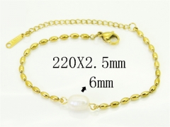 HY Wholesale Bracelets 316L Stainless Steel Jewelry Bracelets-HY25B0465PQ