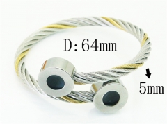 HY Wholesale Bangles Jewelry Stainless Steel 316L Fashion Bangle-HY38B1004HHX