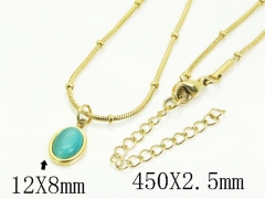 HY Wholesale Stainless Steel 316L Jewelry Hot sale Necklaces-HY49N0031LX