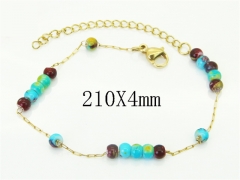 HY Wholesale Bracelets 316L Stainless Steel Jewelry Bracelets-HY53B0274KL