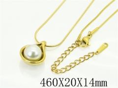 HY Wholesale Stainless Steel 316L Jewelry Hot sale Necklaces-HY48N0137VML