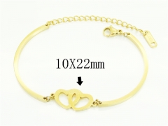 HY Wholesale Bracelets 316L Stainless Steel Jewelry Bracelets-HY19B1460OS